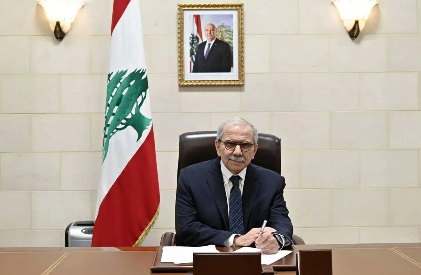 سلام مستنكرًا الاعتداء على "اليونيفيل": نقدر دور القوات الدولية في الجنوب