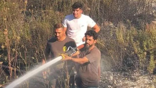 حريق في خراج السويسة العكارية يلتهم أشجارًا حرجية ومثمرة