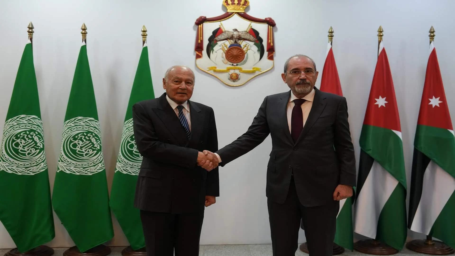 أبو الغيط يلتقي الصفدي في عمان