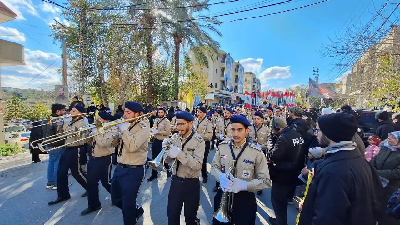الحـ.ـزب يشيع السيد صفي الدين في دير قانون النهر