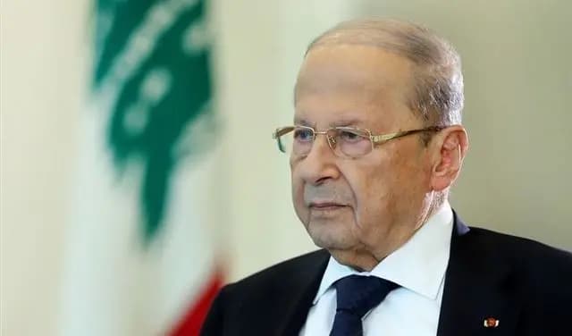 بعد حريق "أبو سيفين".. عون يتصل بالسيسي