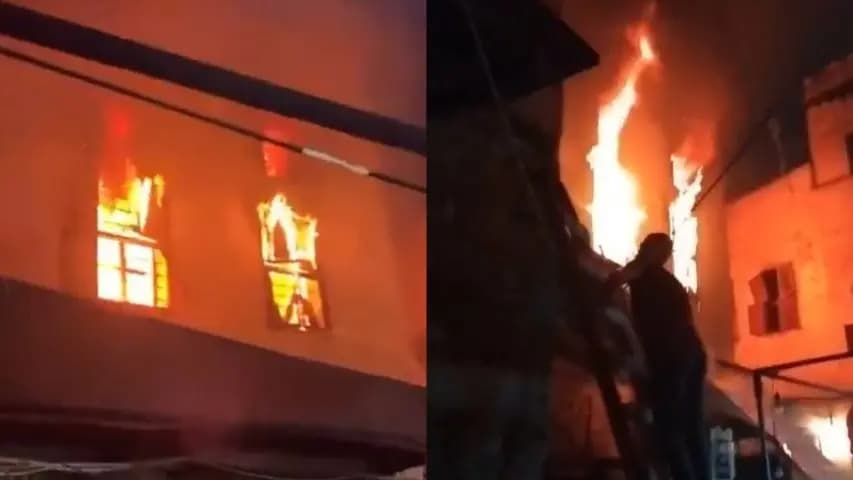 أحرق منزل والدته والسبب صادم!