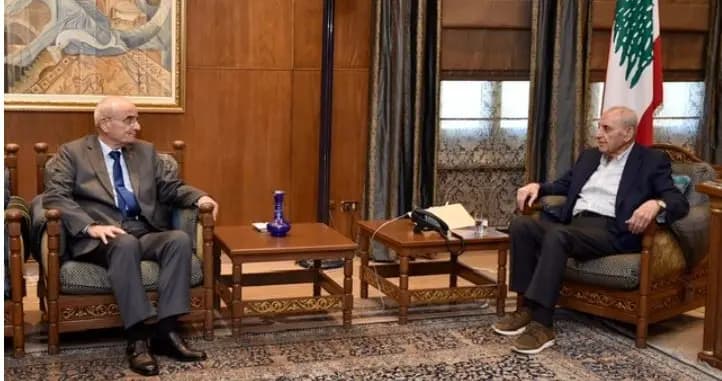 بري يستقبل عددًا من الوزراء