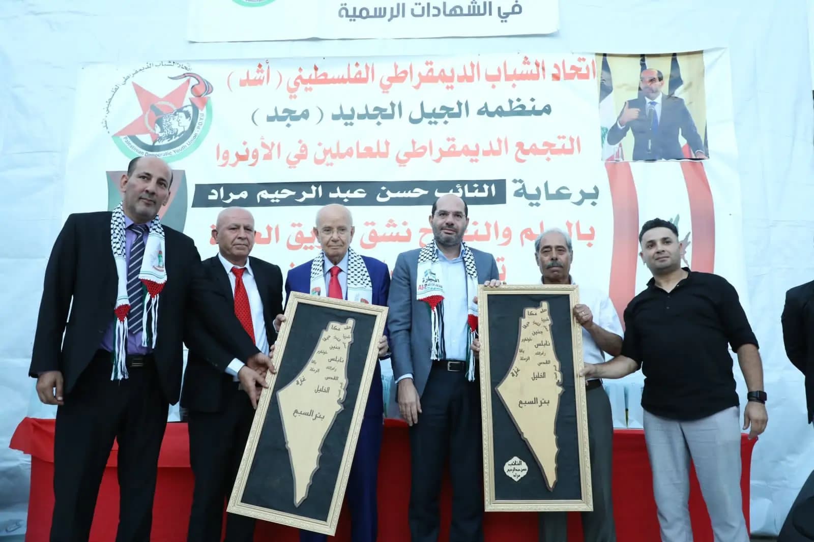 حسن مراد: سأكون الدّاعم الأولَ لحقوقِ الفلسطينيين في لبنان