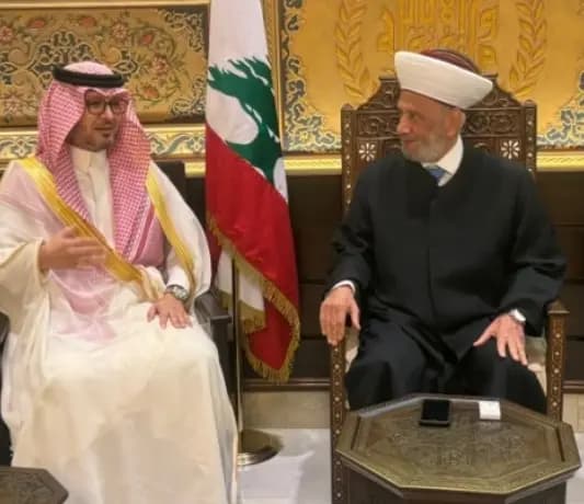 دريان يستقبل البخاري.. وهذا ما تم بحثه