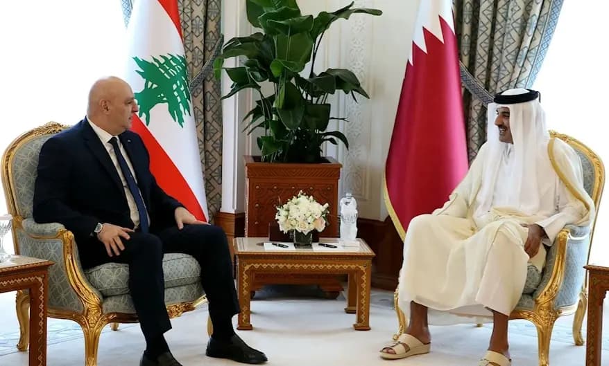 محادثات الدوحة: تأكيد على دعم لبنان وهبات قطرية للجيش