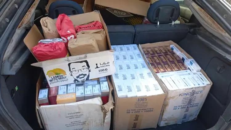 في بعلبك.. منتجات تبغية مهربة ومزورة