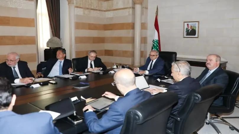سلام يترأس اجتماعا مع وفد "صندوق النقد"