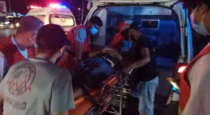 جريح نتيجة حادث سير في صيدا