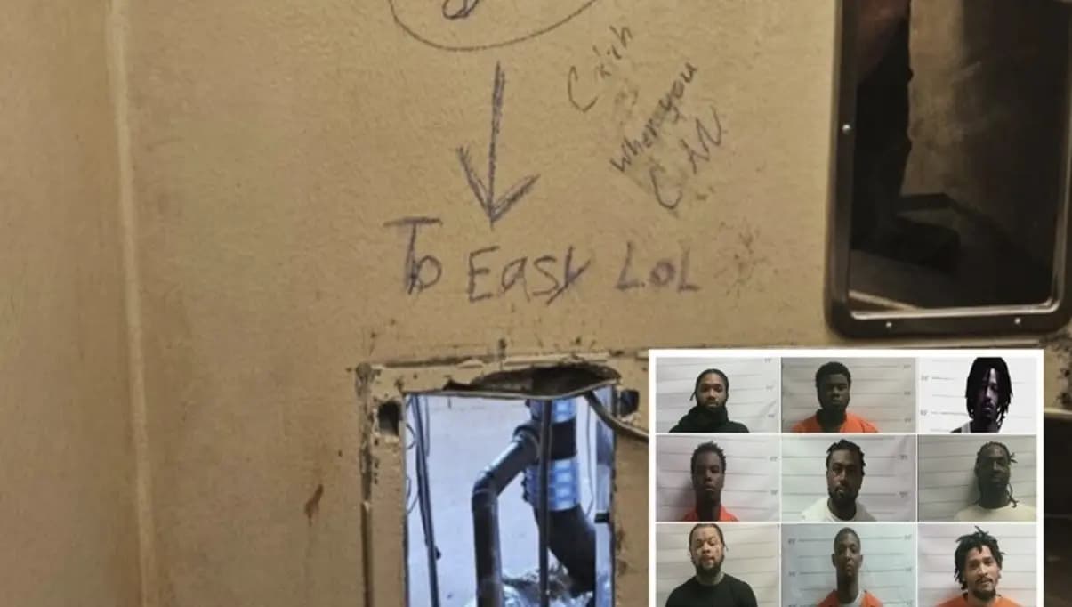 ثقب خلف المرحاض يقود إلى الهروب الكبير!