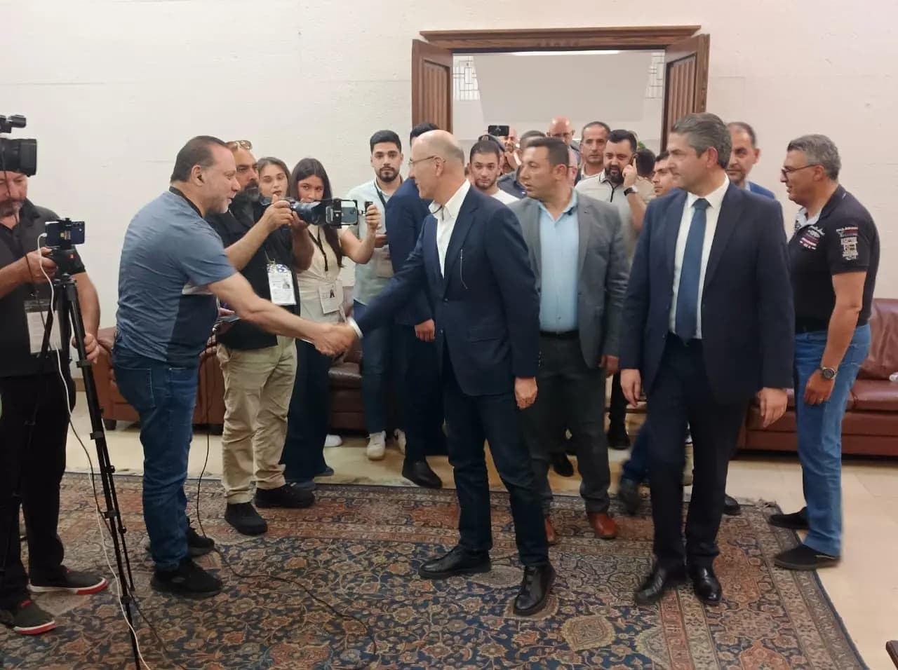 اجتماع للحجار و"أبو جودة" في سراي زحلة