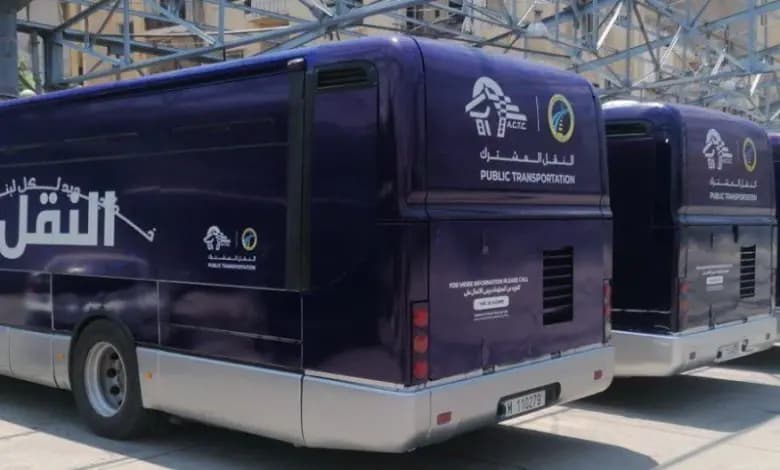 خط خاص لباصات الدولة إلى داخل المطار؟