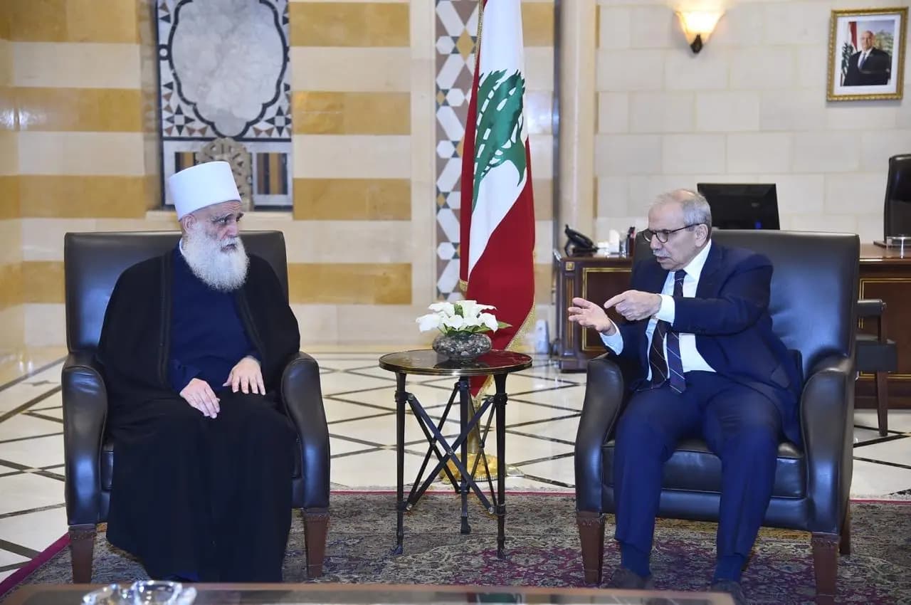 سلام ومشيخة العقل يشددان على الشراكة الوطنية