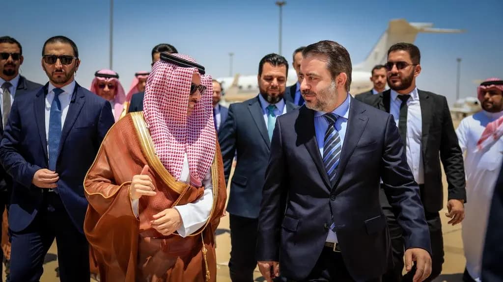 الشيباني: ندخل في مرحلة تعاون قوية مع السعودية.. وبن فرحان: نقف إلى جانب سوريا