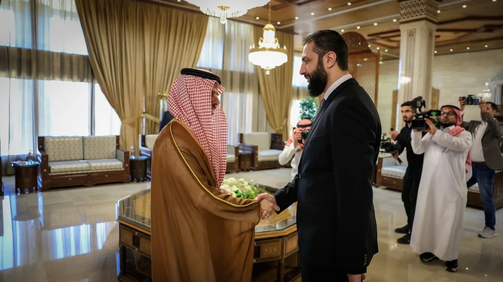 شراكة قطرية_سعودية لدعم سوريا