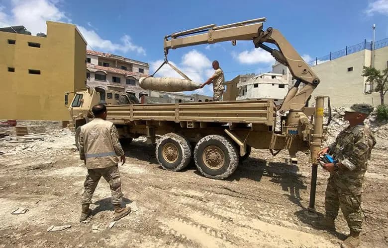 الجيش يُفجّر قنبلة في القليعة