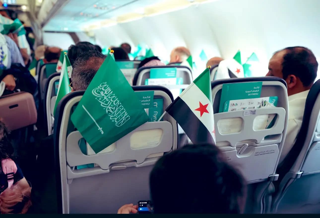 الرياض تدشن أولى رحلاتها إلى دمشق