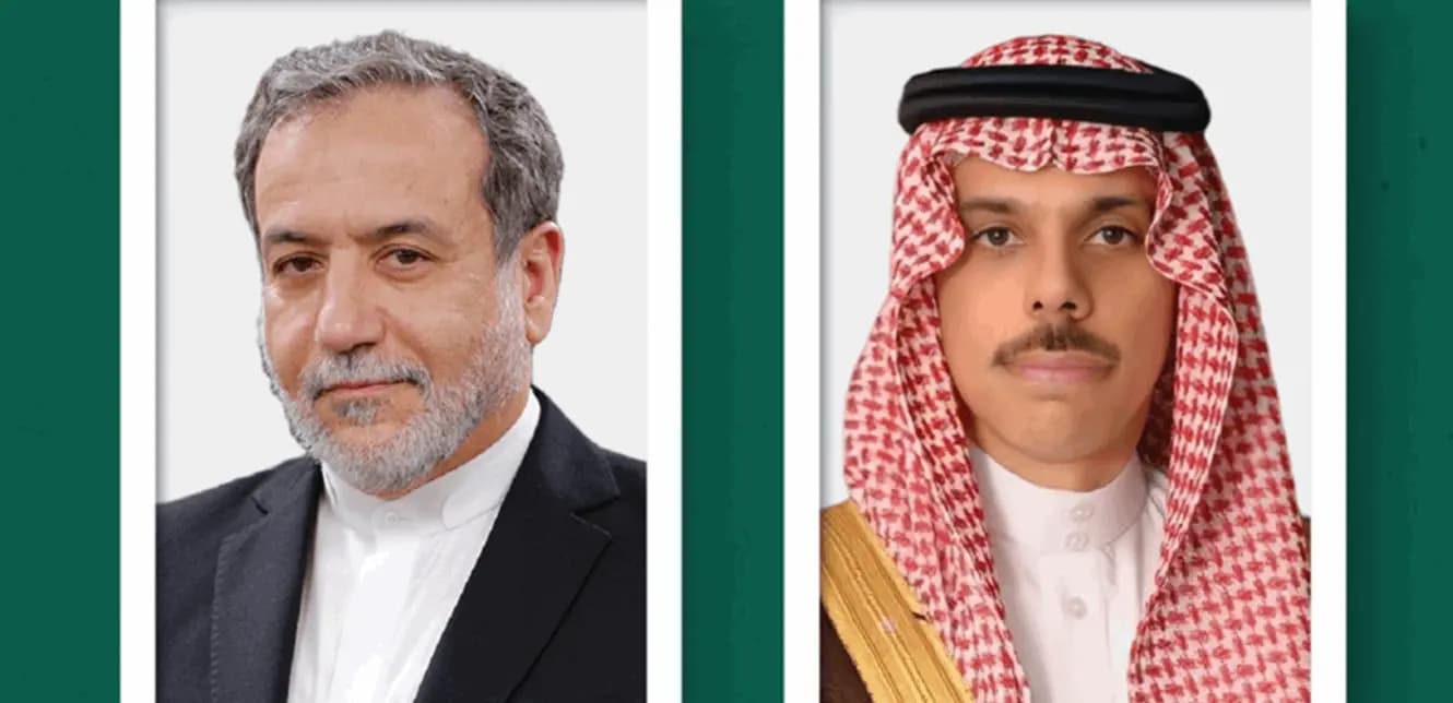 اتصال هاتفي بين بن فرحان وعراقجي.. هذه تفاصيله