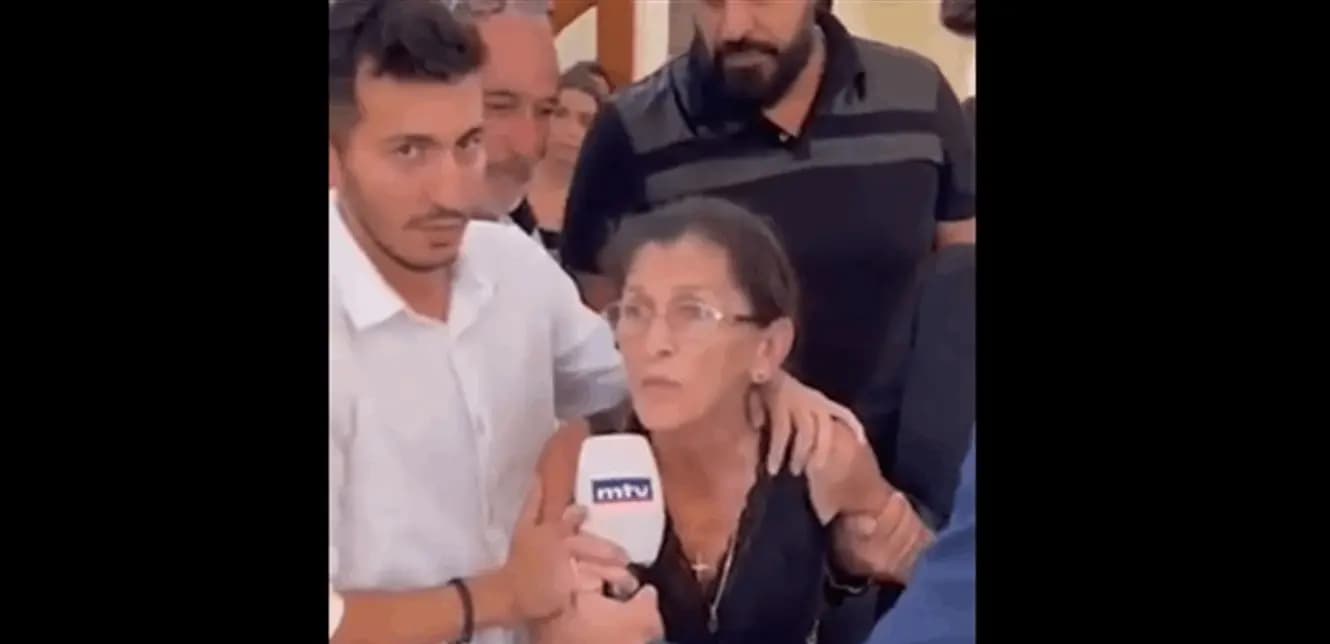 في أول ظهور لها .. ماذا قالت والدة "جورج الراسي"؟