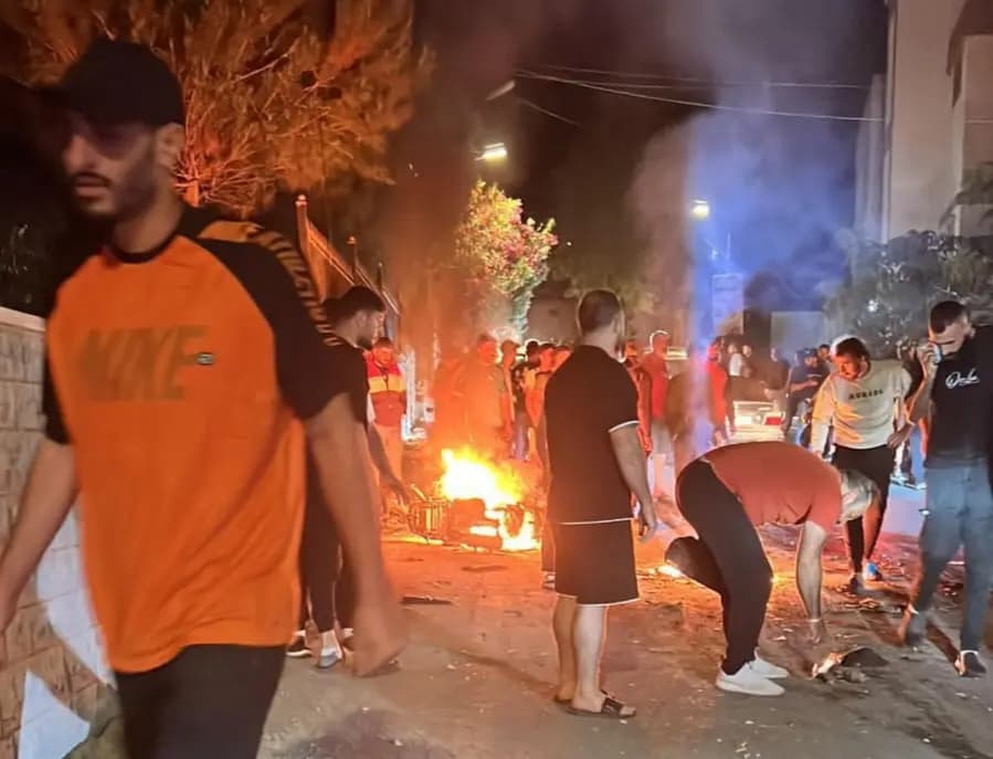 استهداف دراجة نارية في برعشيت