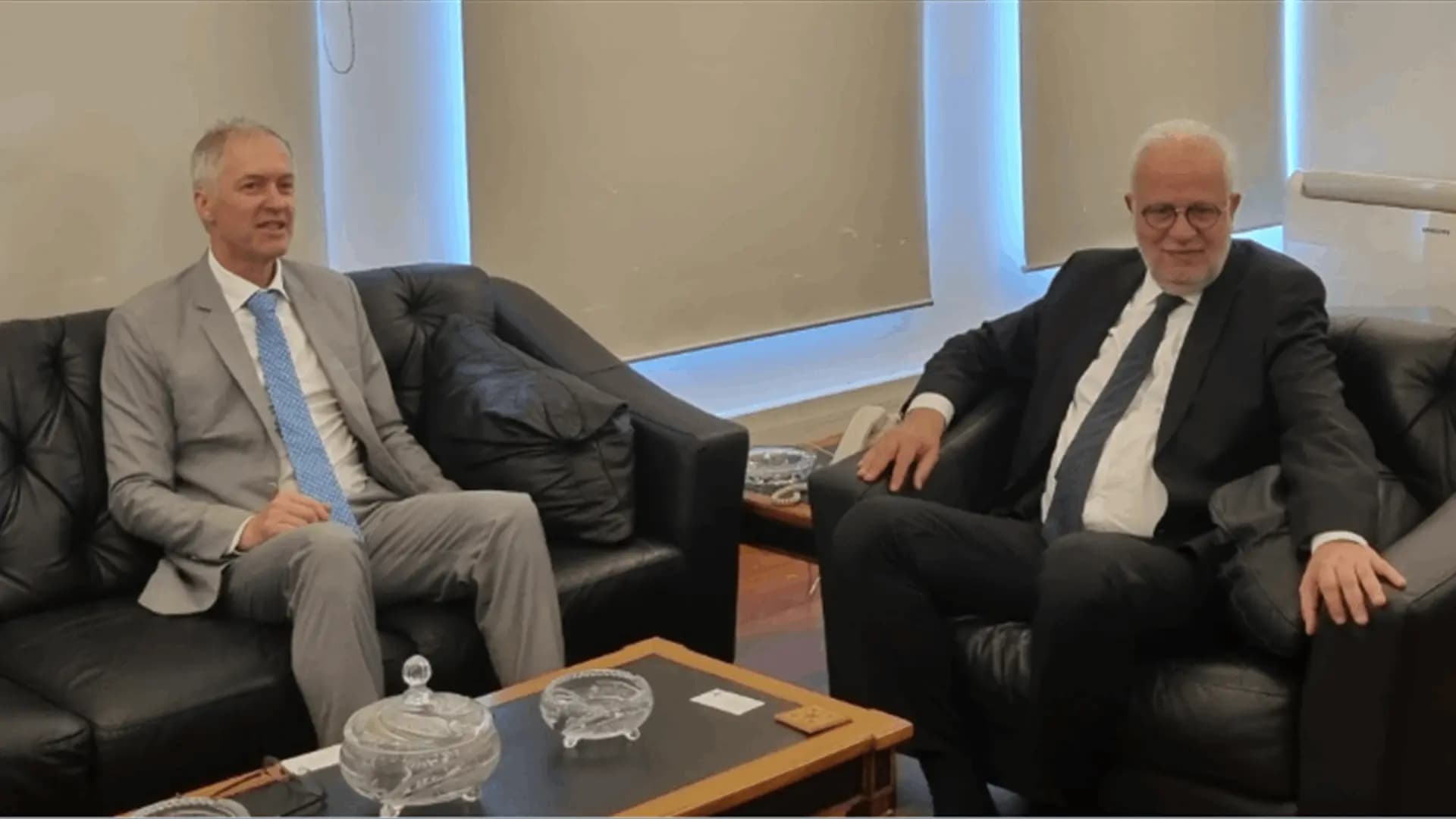 "التعاون القضائي".. بين وزير العدل والسفير البلجيكي