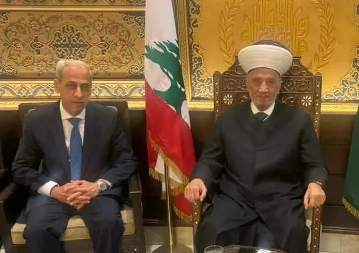 زيارة خير لمفتي الجمهورية: تهنئة وثوابت وطنية