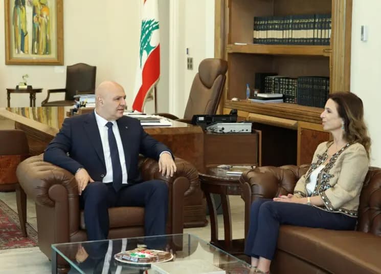 عون بحث مع الخازن خطة الموسم السياحي وعودة النشاط إلى جعيتا