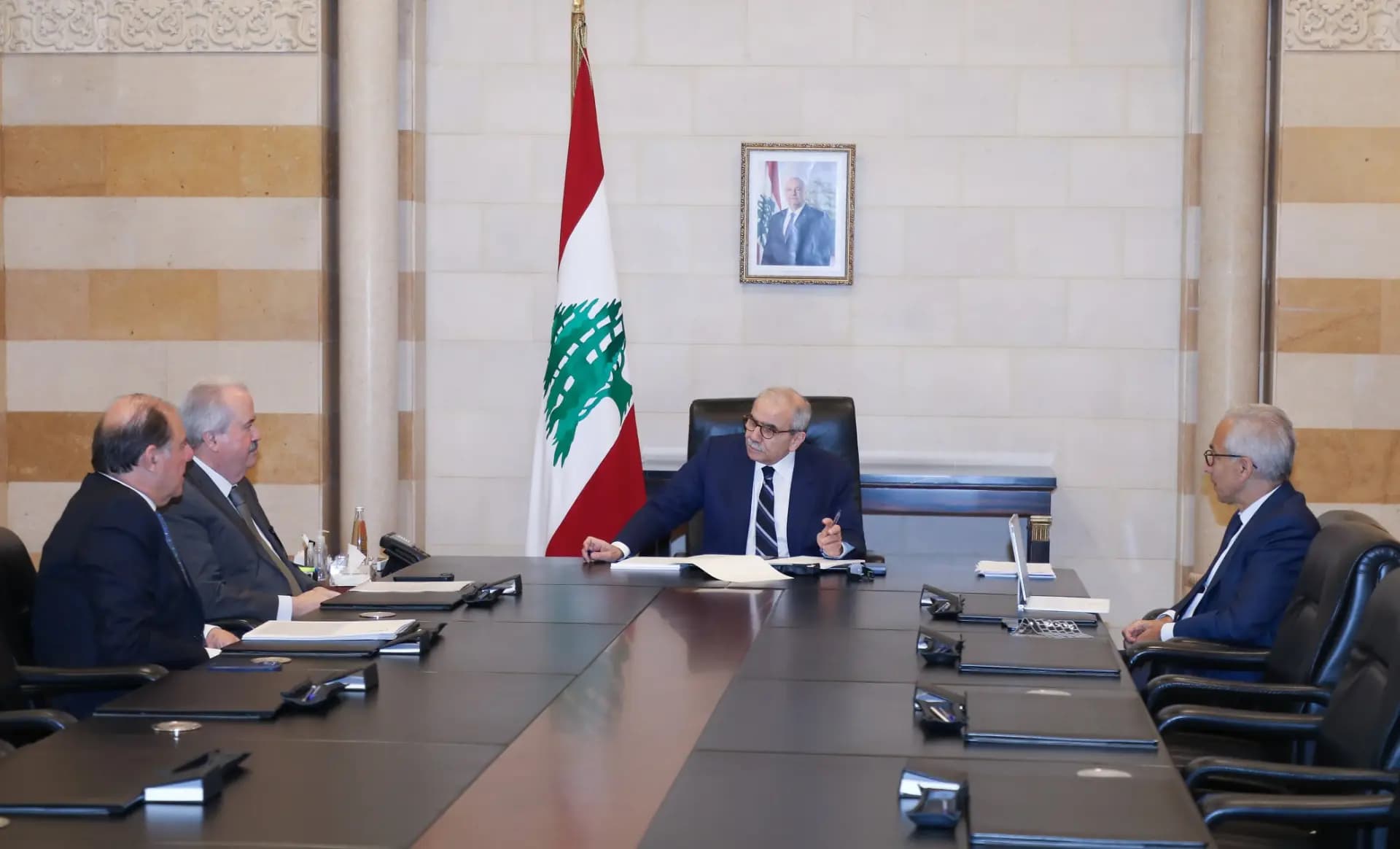اجتماع مالي في السراي الحكومي.. هذا ما جرى بحثه