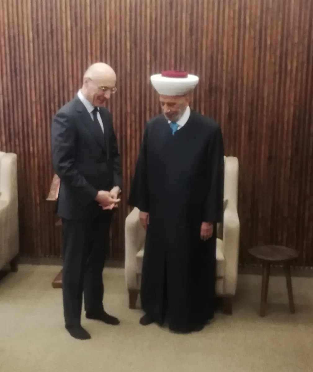 الحجار يلتقي دريان ويبحثان الأوضاع الراهنة في البلاد