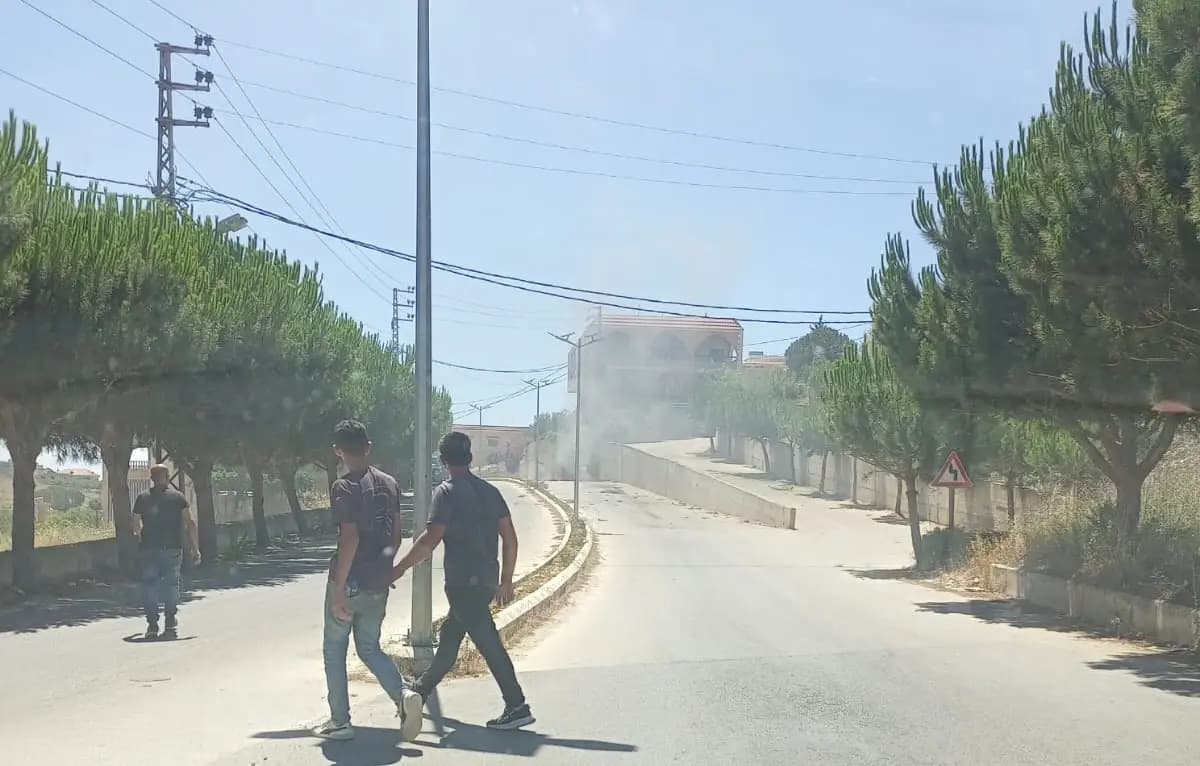 استهداف سيارة في بنت جبيل