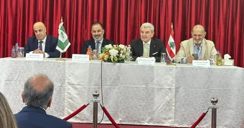 وزير الصناعة من زحلة: يجب أن نصدر صناعتنا لا شبابنا