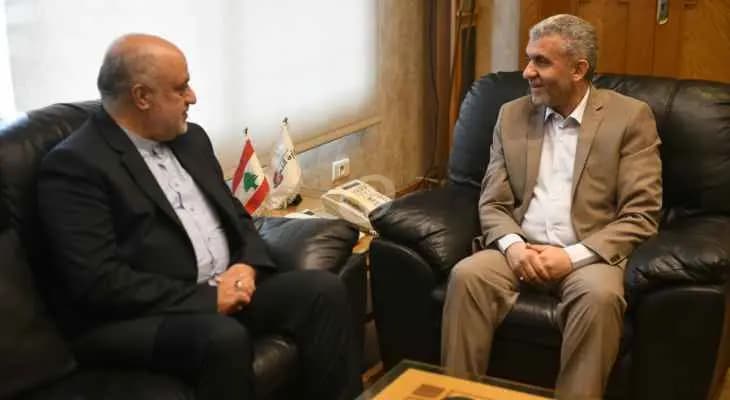 بيرم للسفير الإيراني: منفتحون على كل التجارب في العالم