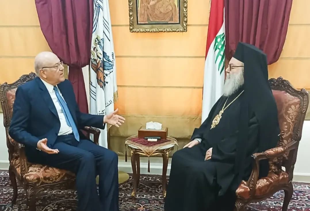 ميقاتي من البلمند: لقرارات حاسمة تحصّن الدولة وتمنع الفتنة