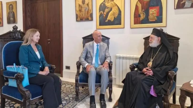 الأوضاع في لبنان والمنطقة بين المطران عوده وبراك
