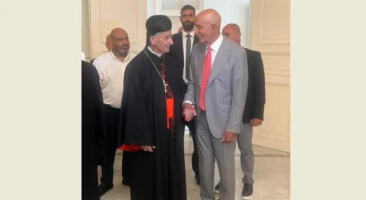 براك في بكركي