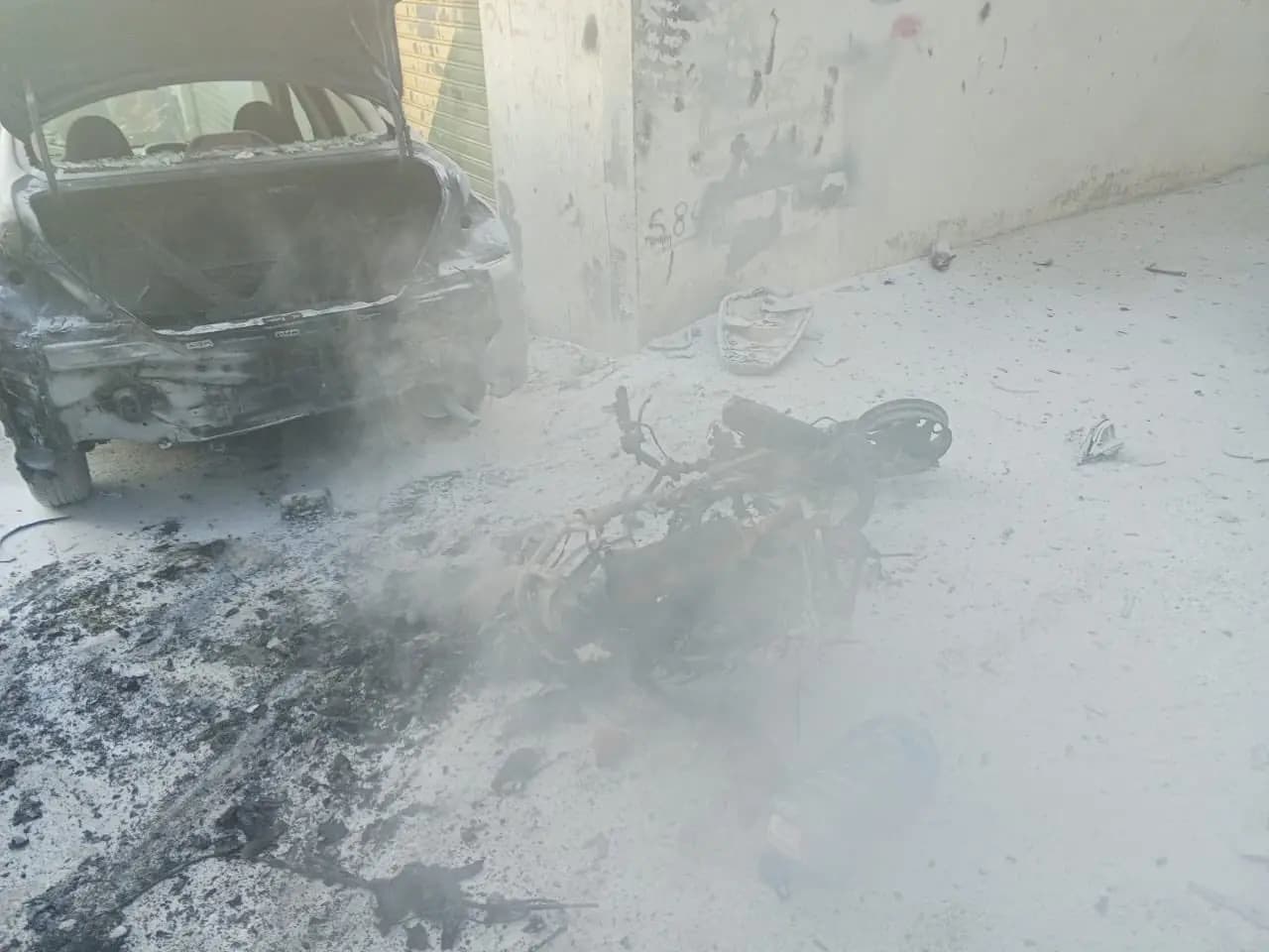 استهداف دراجة جنوبًا