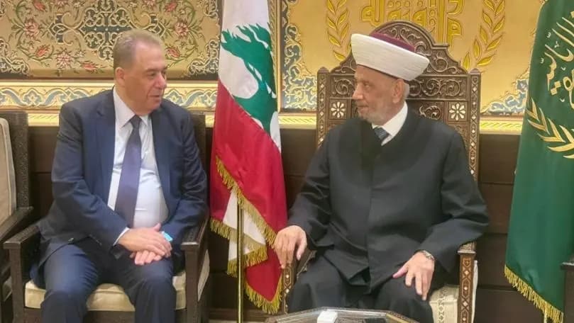 المفتي دريان يستقبل دبور والرافعي