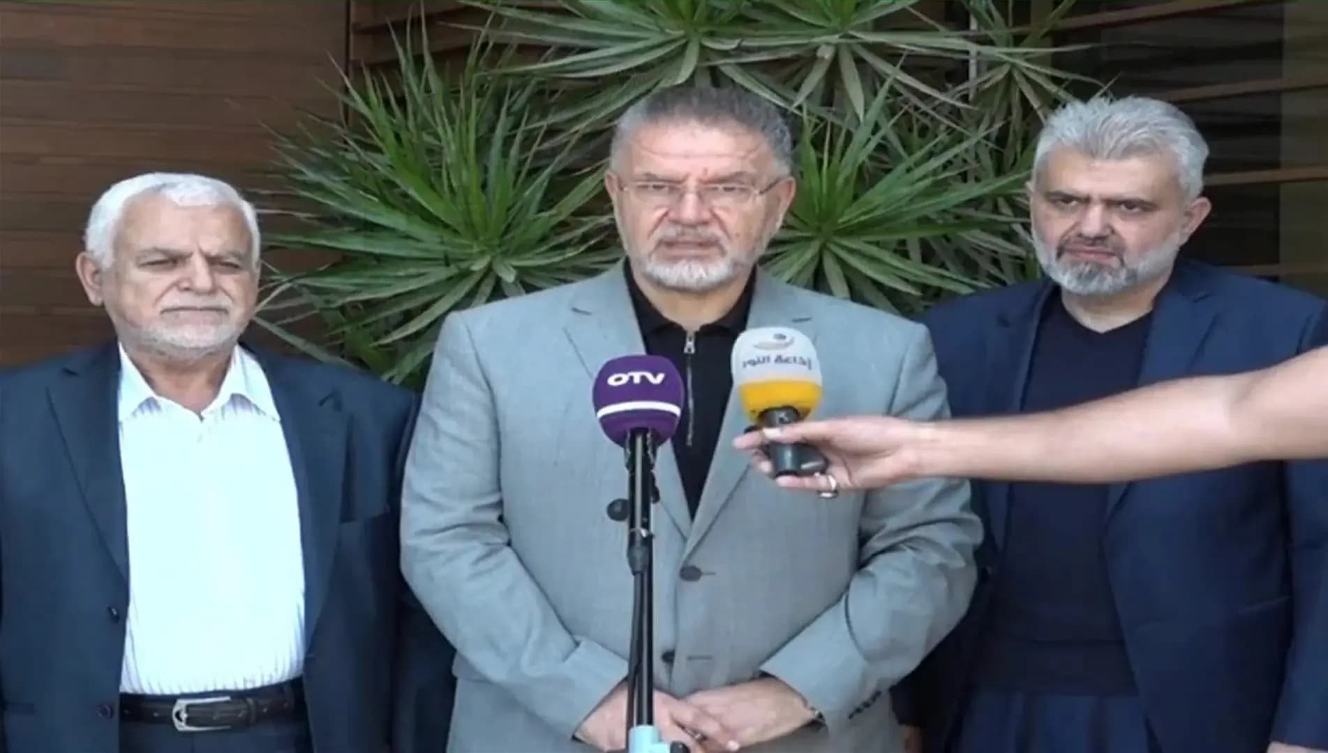 فياض من الرابية: انسحاب إسرائيل أولاً.. وعون يدعم الموقف الوطني الثابت