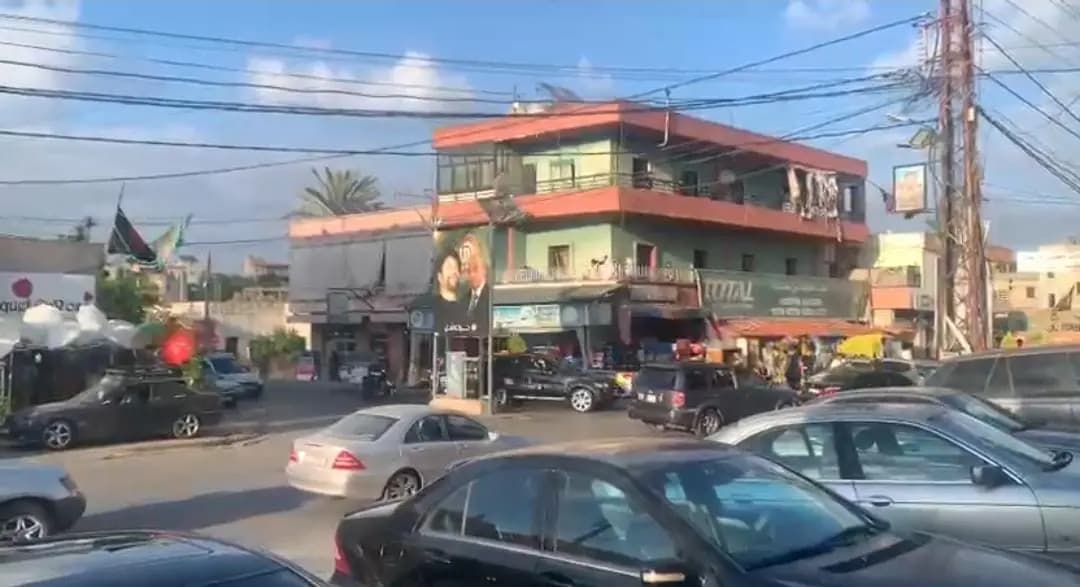 مسيرات في شوارع النبطية