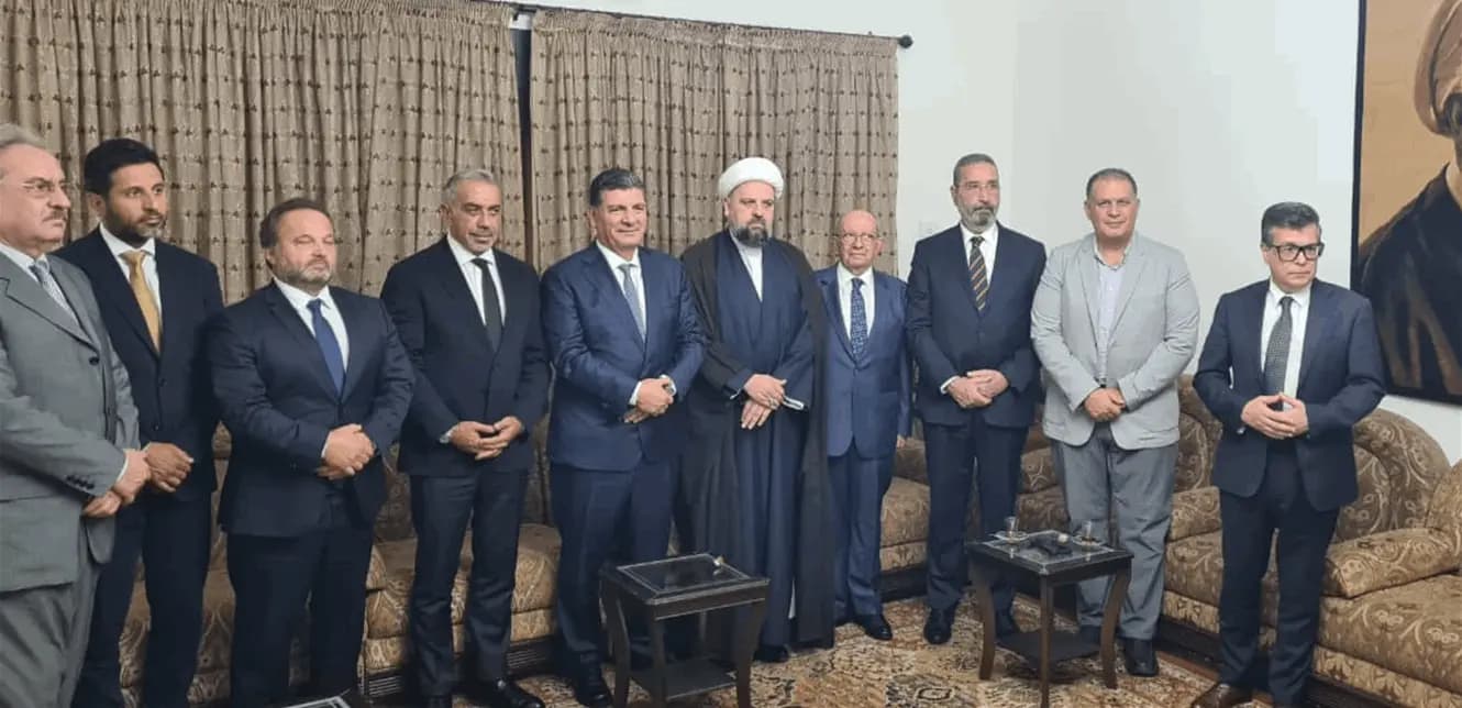 قبلان يستقبل بهاء الحريري: لبنان أكبر من الجميع