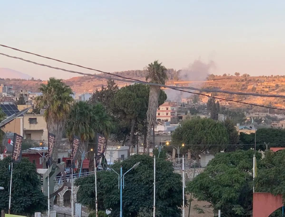 استهداف جرافة في ميس الجبل