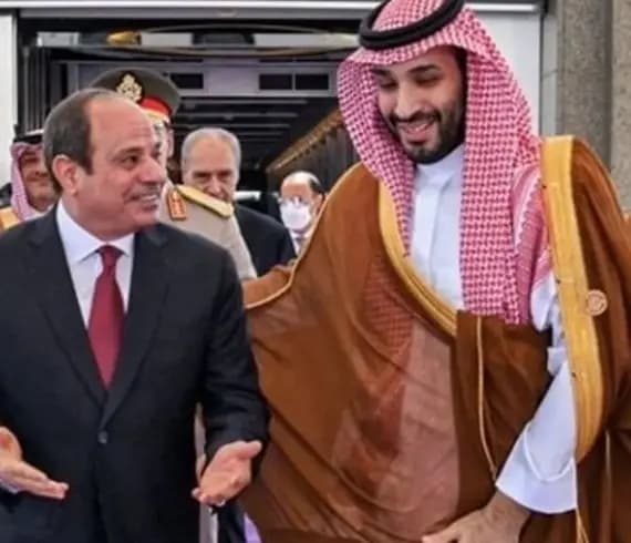 السيسي يلتقي بن سلمان في السعودية