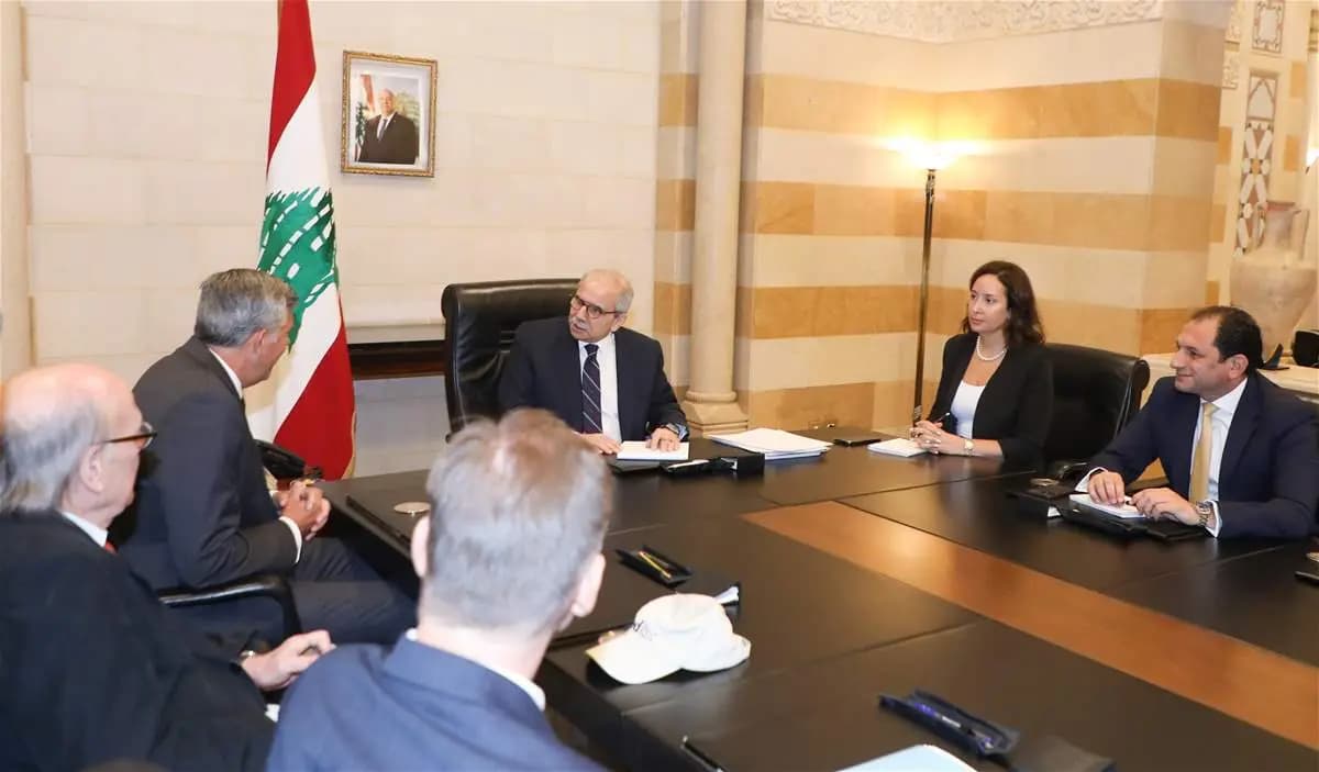 لحود من السراي: إصلاحات لبنان تعزز الثقة.. والجيش صمام الاستقرار