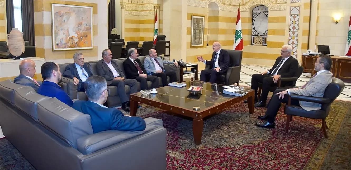 الأسمر: إتفقنا مع ميقاتي على إصدار المراسيم الأربعة المتعلقة بمستخدمي ومياومي "أوجيرو" وتعليق أو فك الإضراب يعود للنقابة
