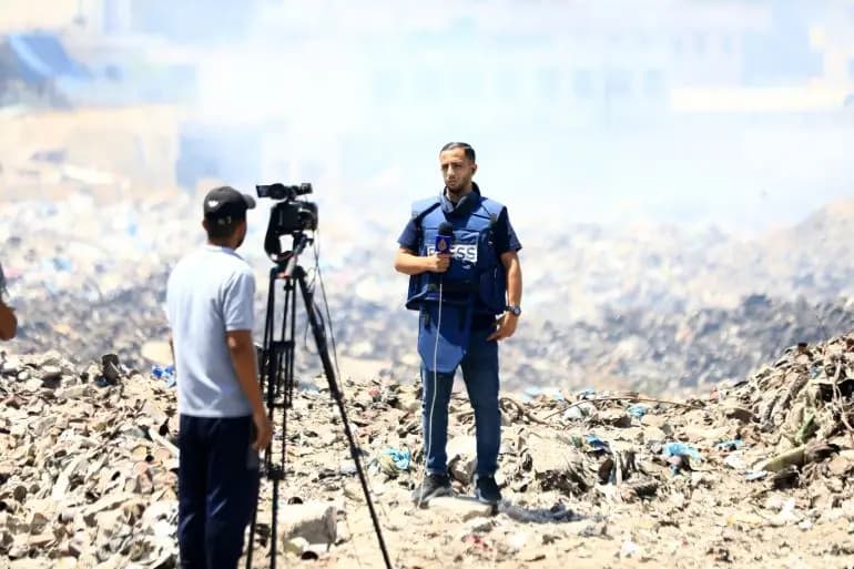 أوريان 21: كيف يشرعن الإعلام الفرنسي مقتل الصحفيين في غزة؟