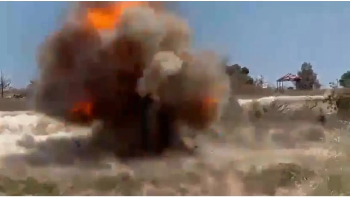 الجيش يفجر مخلفات حربية في طيرحرفا