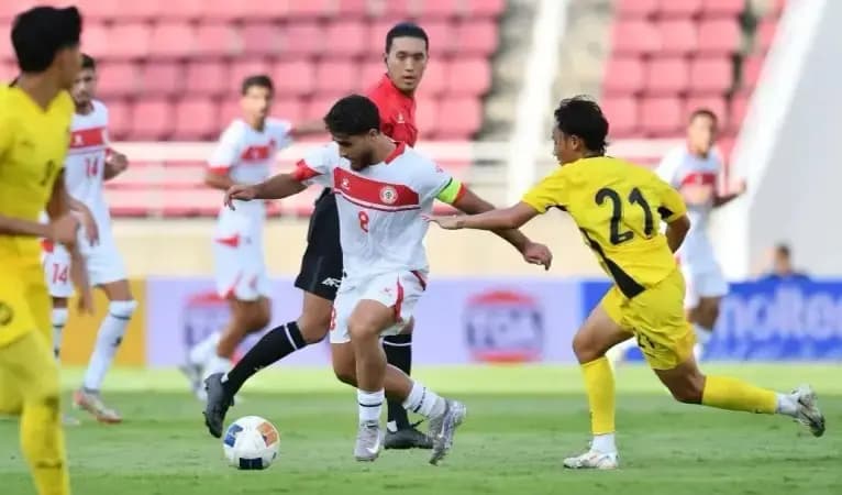 التصفيات المؤهلة لكأس آسيا تحت 23 سنة.. تعادل لبنان وتايلاند