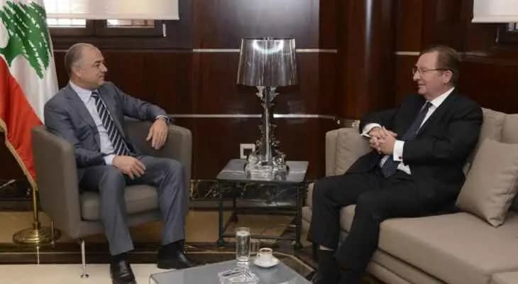 بو صعب يبحث مع سفير بريطانيا ملفّات لبنانيّة مهمّة