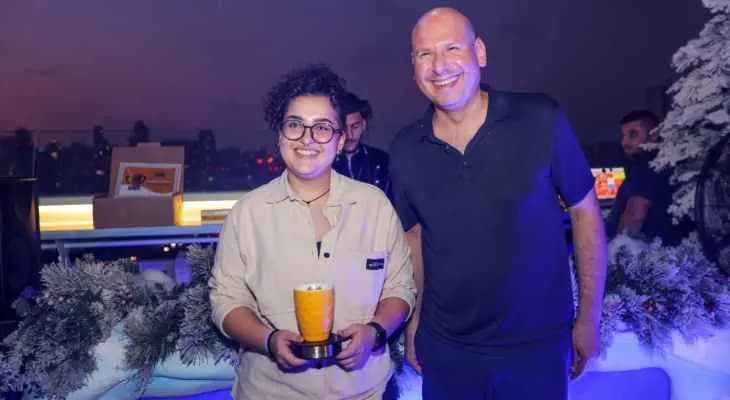 الطالبة اللبنانية رؤى الزغبي تفوز بمسابقة رفيعة المستوى