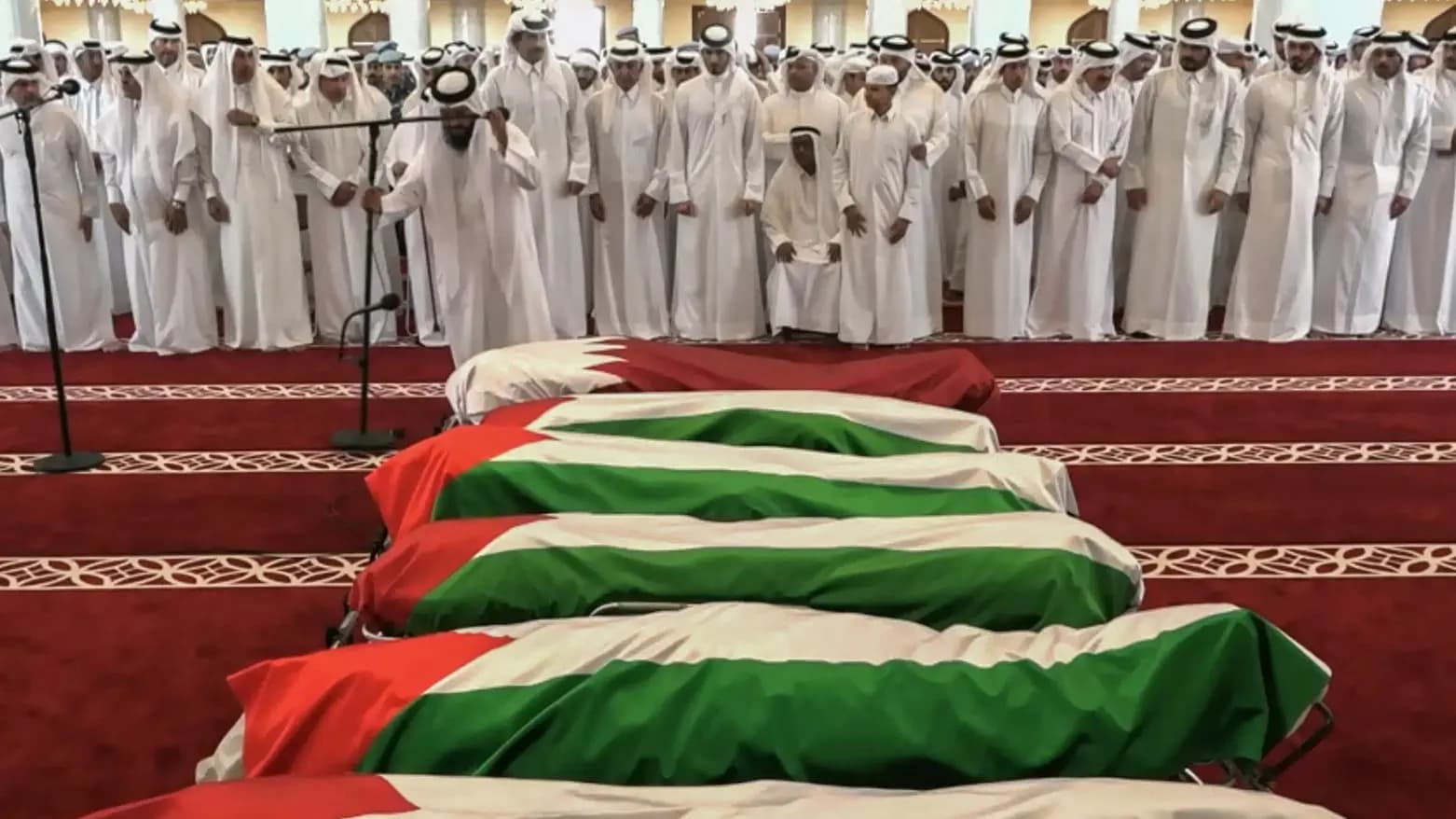 قطر تشـ. ـيع شهـ. ـداء الهجوم الإسرائيلي